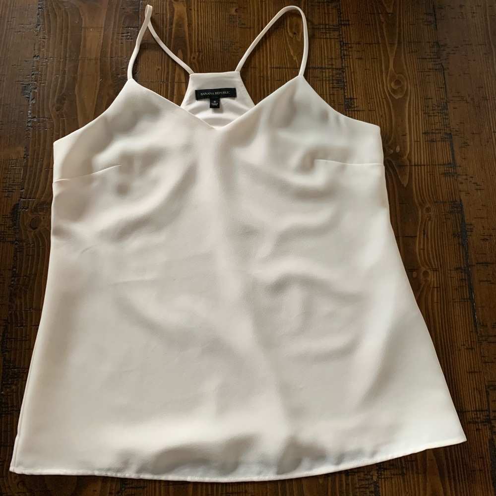 Banana Republic racerback blouse